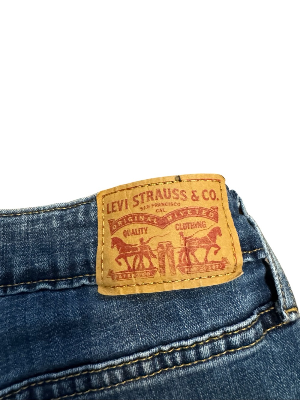 Levi's High Rise Skinny Jeans SZ 31 - Picture 4 of 7